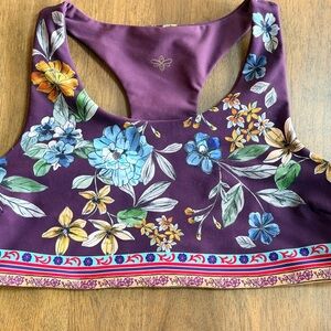 Reversible Floral Johnny Was Sports Bra